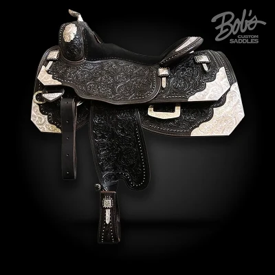 Silver Show Saddle